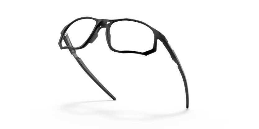 Brillen Oakley Trajectory OX 8171 (817101) farbe satin black form rechteckig gläser clear