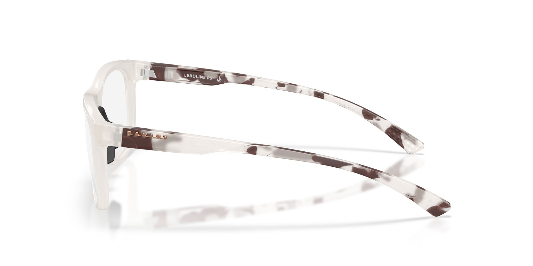Brillen Oakley Leadline Rx OX 8175 (817510) farbe trasparente opalino opaco form quadratisch gläser lente demo