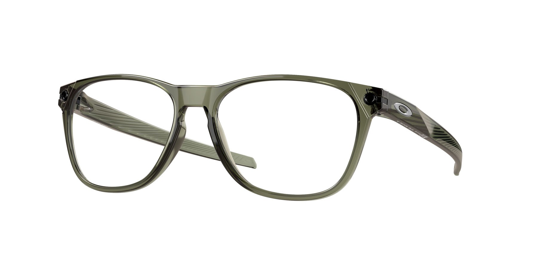 Brillen Oakley Ojector Rx OX 8177 (817707) farbe verde oliva/inchiostro form quadratisch gläser lente demo