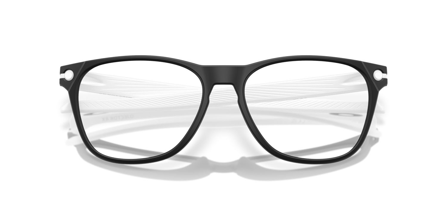 Brillen Oakley Ojector Rx OX 8177 (817708) farbe nero satinato form quadratisch gläser lente demo
