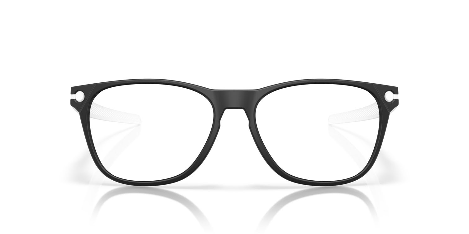 Brillen Oakley Ojector Rx OX 8177 (817708) farbe nero satinato form quadratisch gläser lente demo