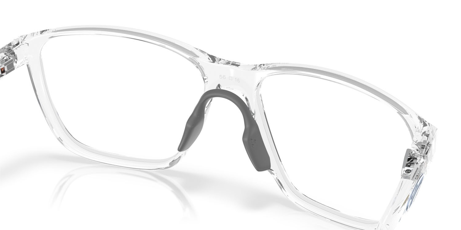 Brillen Oakley Futurity Rs OX 8186 (818603) farbe trasparente lucido form quadratisch gläser lente demo