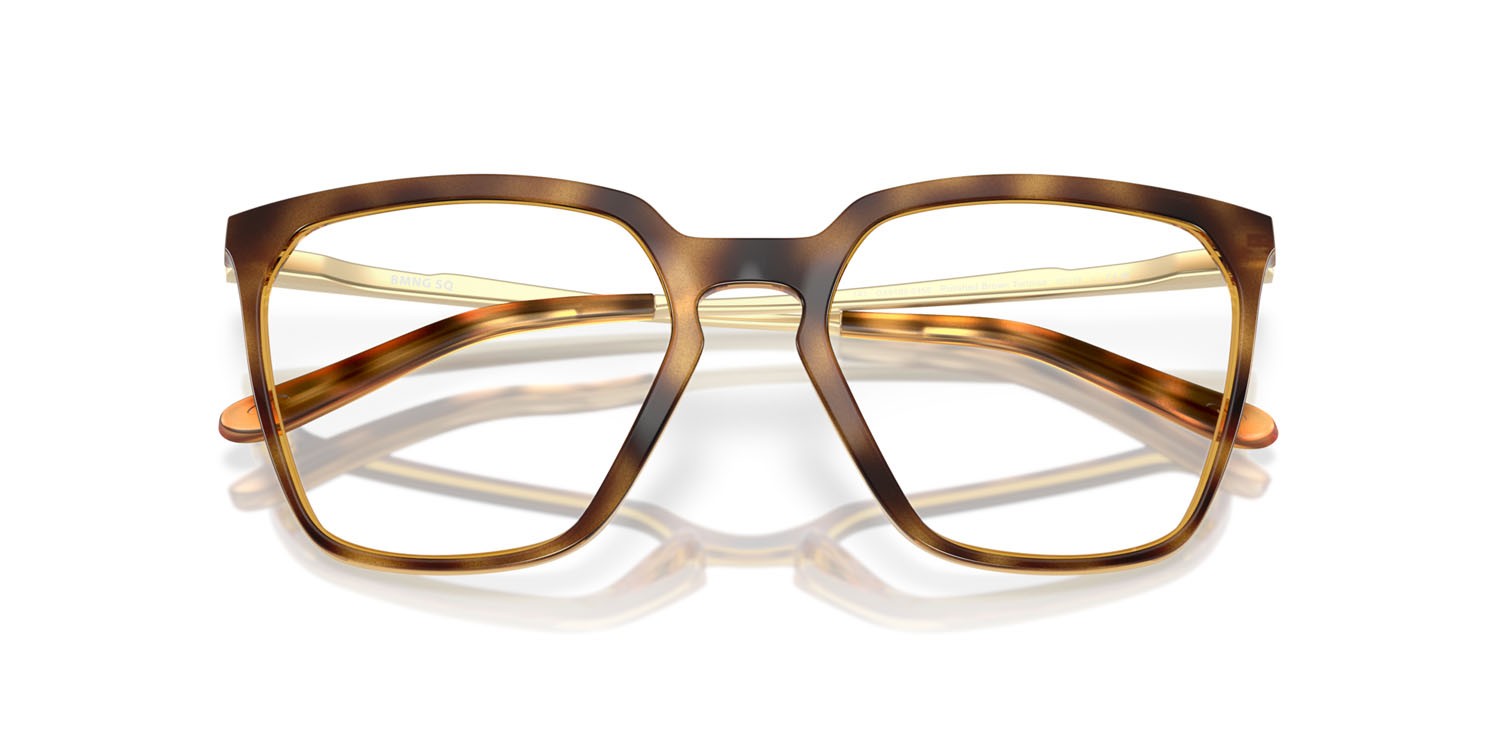 Brillen Oakley Bmng Sq OX 8189 (818904) farbe marrone lucido tartarugato form quadratisch gläser lente demo