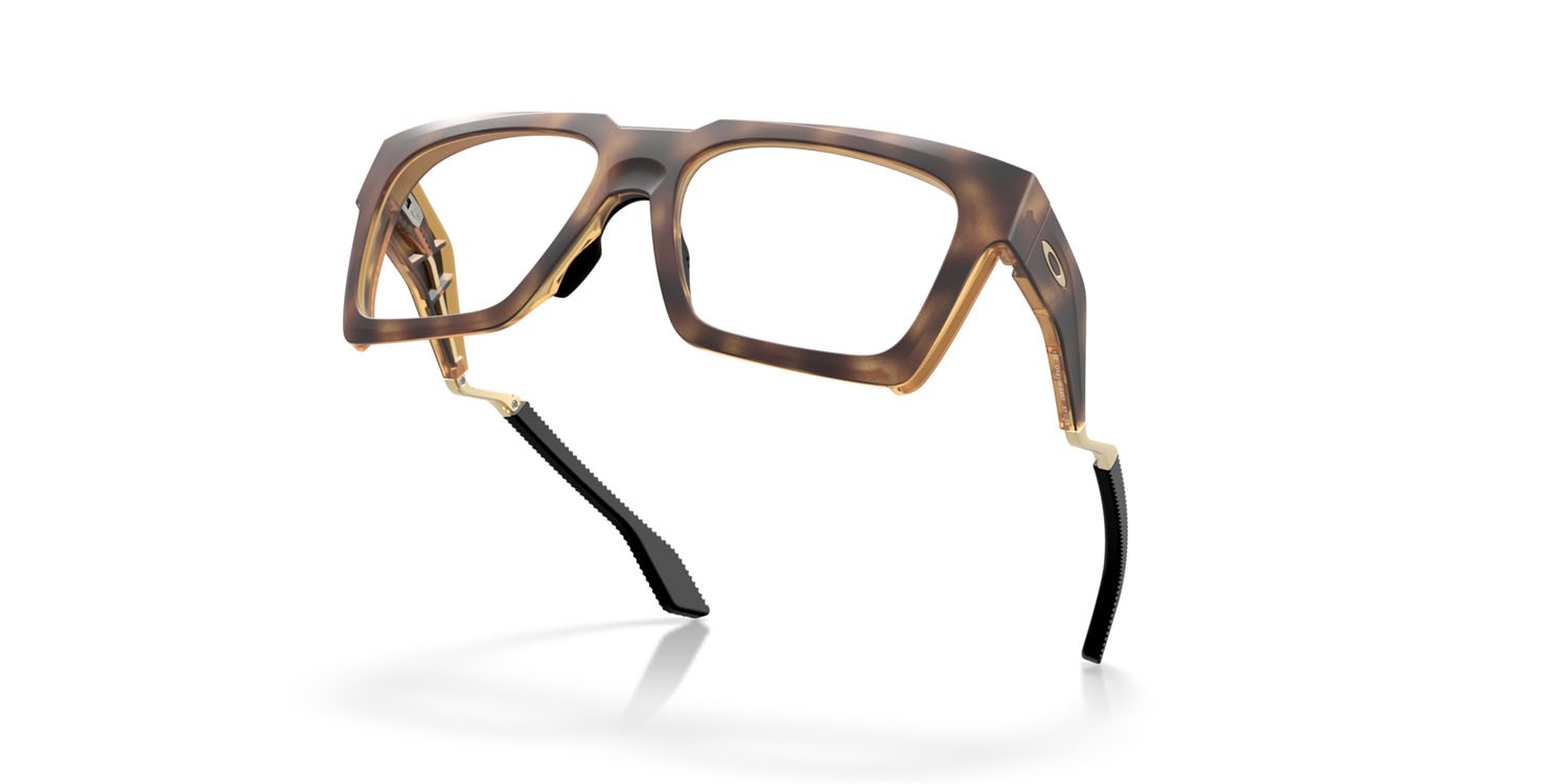 Occhiali da vista Oakley Enigma Ink OX 8190 (819004) colore marrone tartarugato satinato forma quadrato lenti lente demo