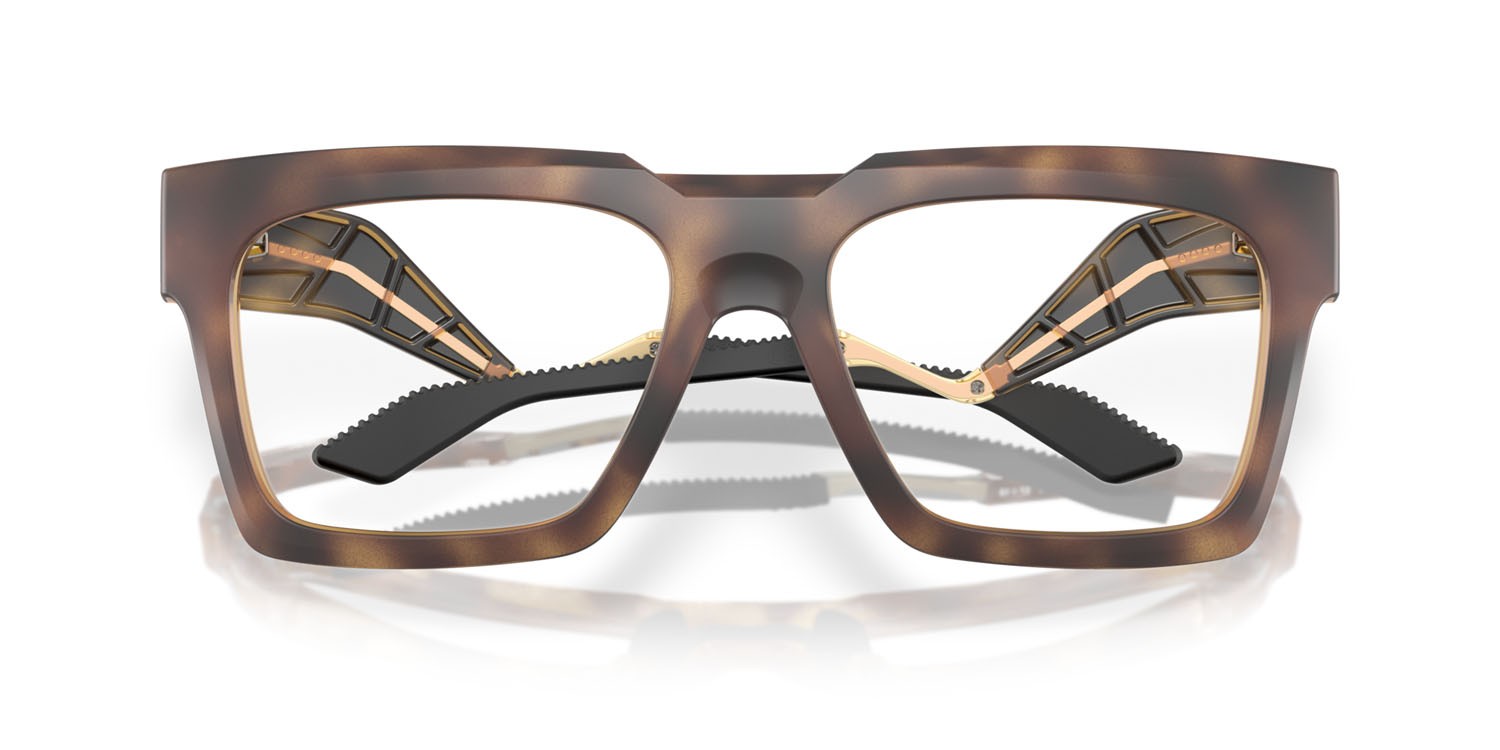 Occhiali da vista Oakley Enigma Ink OX 8190 (819004) colore marrone tartarugato satinato forma quadrato lenti lente demo