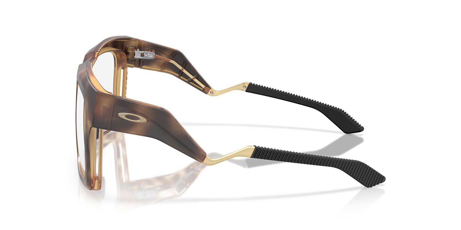 Occhiali da vista Oakley Enigma Ink OX 8190 (819004) colore marrone tartarugato satinato forma quadrato lenti lente demo