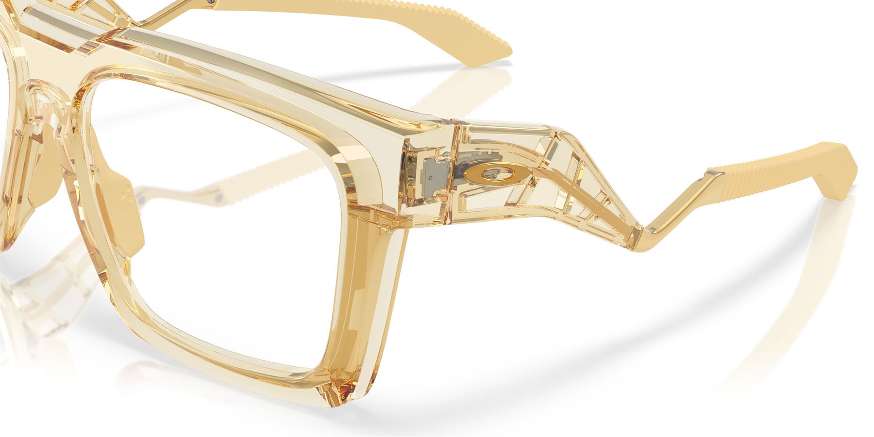 Occhiali da vista Oakley Enigma Ink OX 8190 (819006) colore transparent warm beige forma quadrato lenti lente demo
