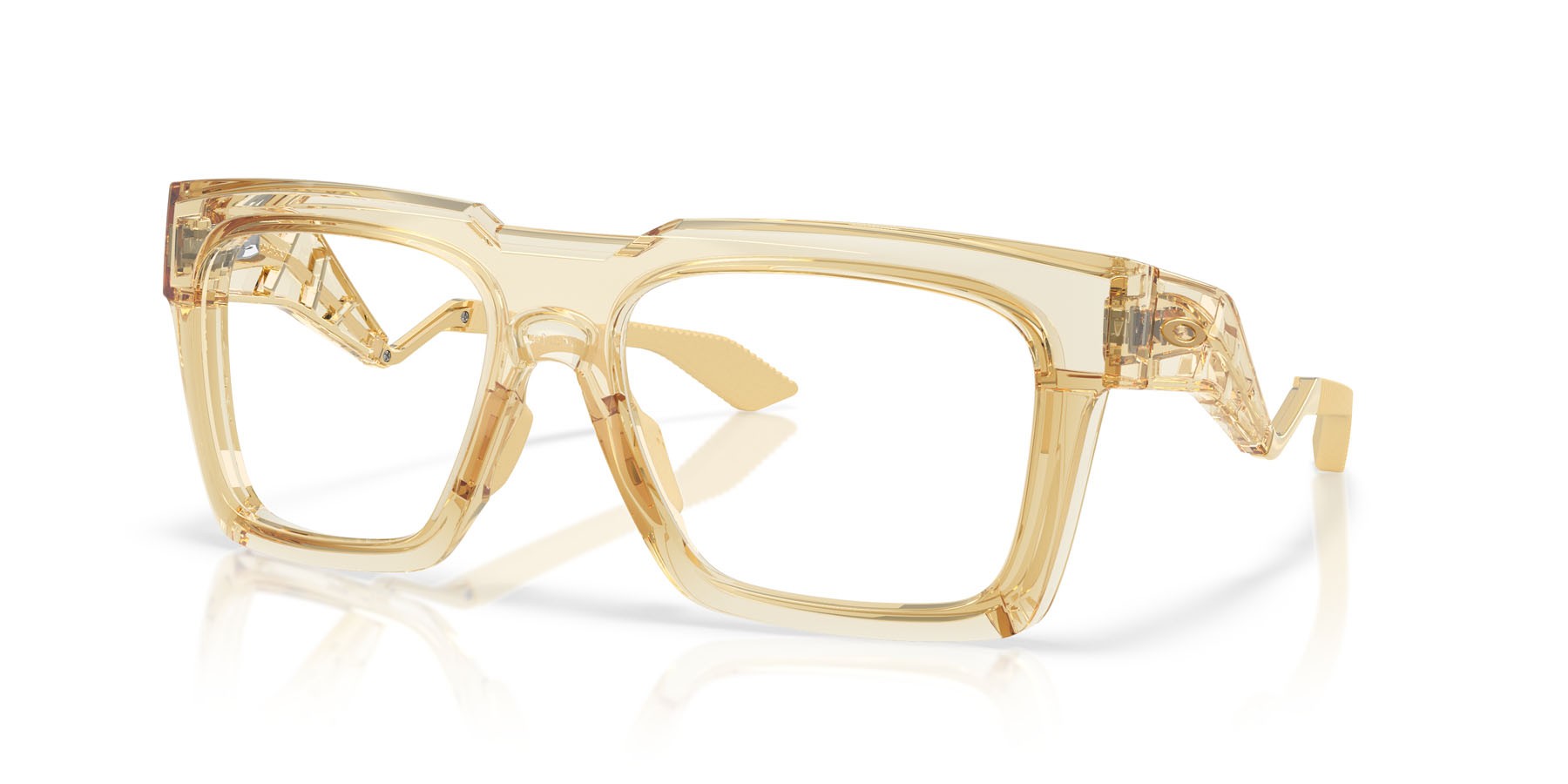 Occhiali da vista Oakley Enigma Ink OX 8190 (819006) colore transparent warm beige forma quadrato lenti lente demo