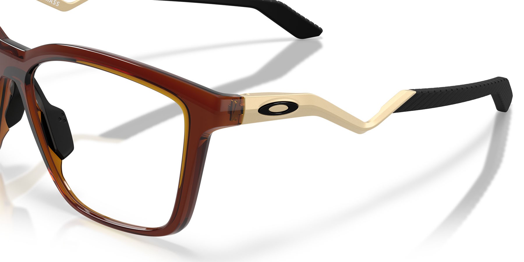 Occhiali da vista Oakley Enigma Mass OX 8191 (819106) colore ambra scuro forma quadrato lenti lente demo
