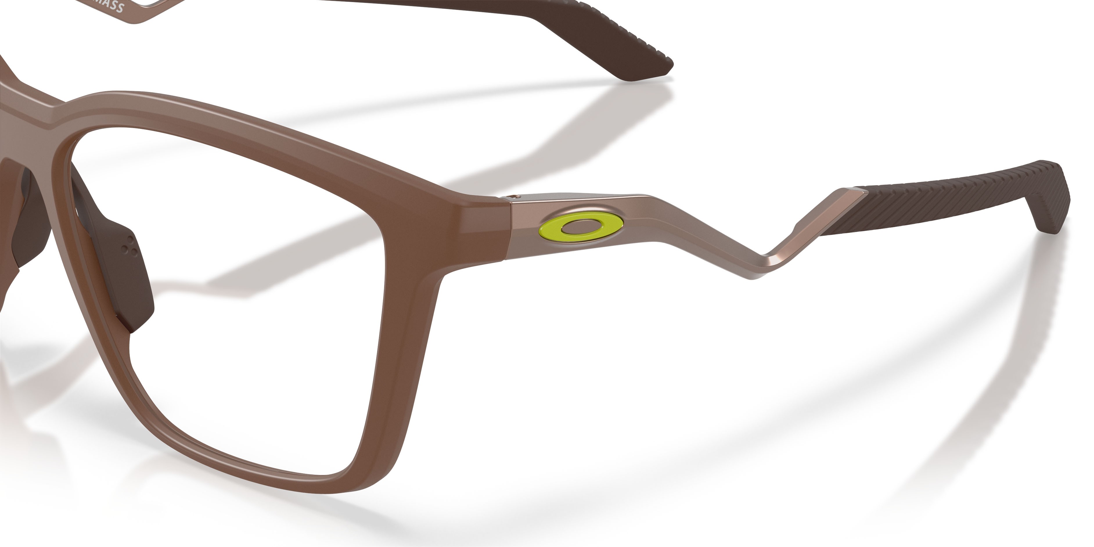 Occhiali da vista Oakley Enigma Mass OX 8191 (819108) colore mogano forma quadrato lenti lente demo
