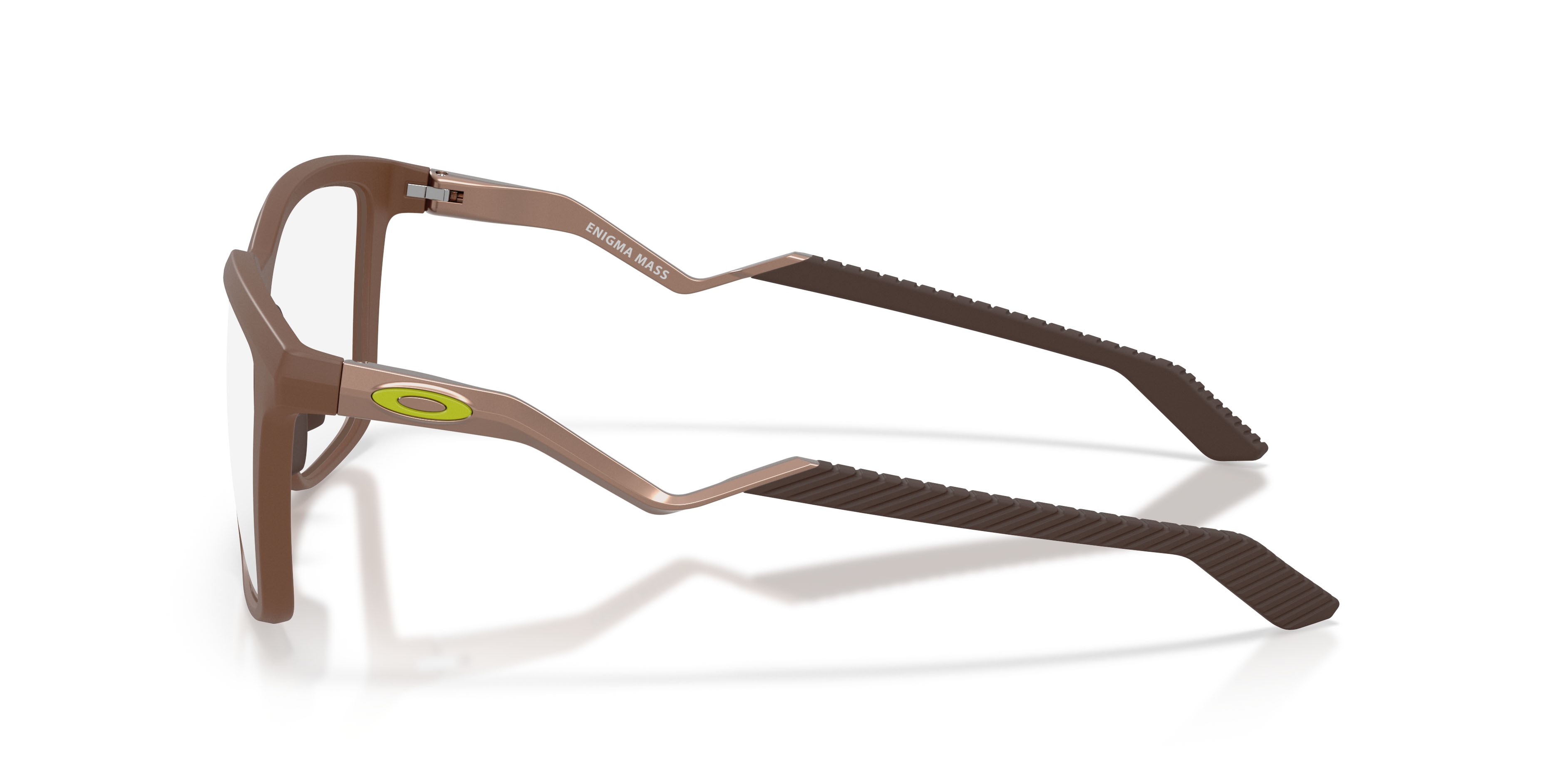 Occhiali da vista Oakley Enigma Mass OX 8191 (819108) colore mogano forma quadrato lenti lente demo