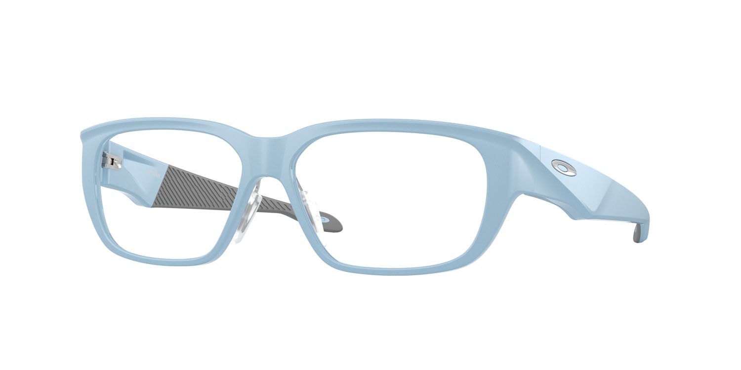 Occhiali da vista Oakley Upturn OX 8192D (819204) colore opaco effetto invecchiato forma rettangolare lenti lente demo