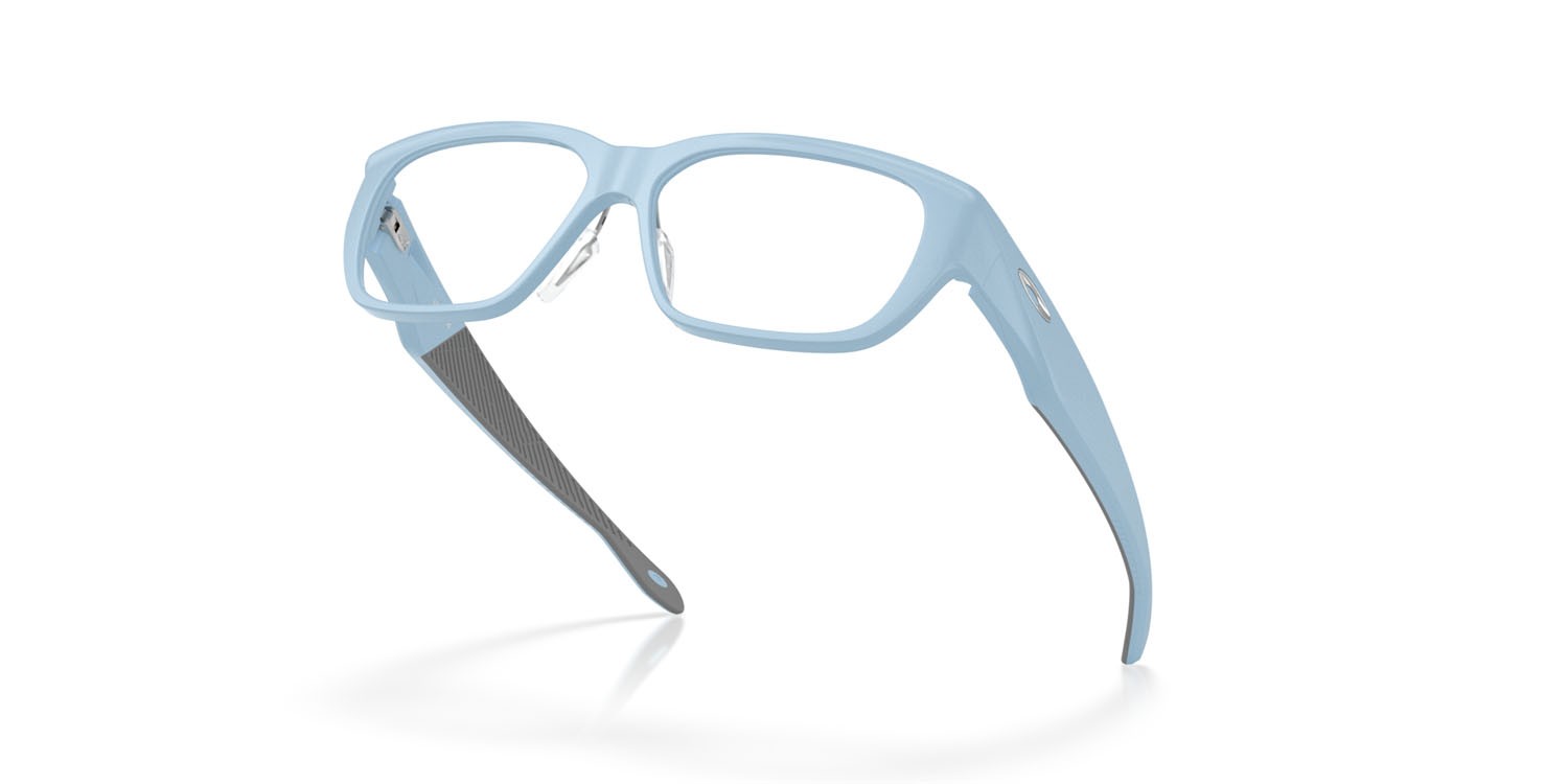 Occhiali da vista Oakley Upturn OX 8192D (819204) colore opaco effetto invecchiato forma rettangolare lenti lente demo