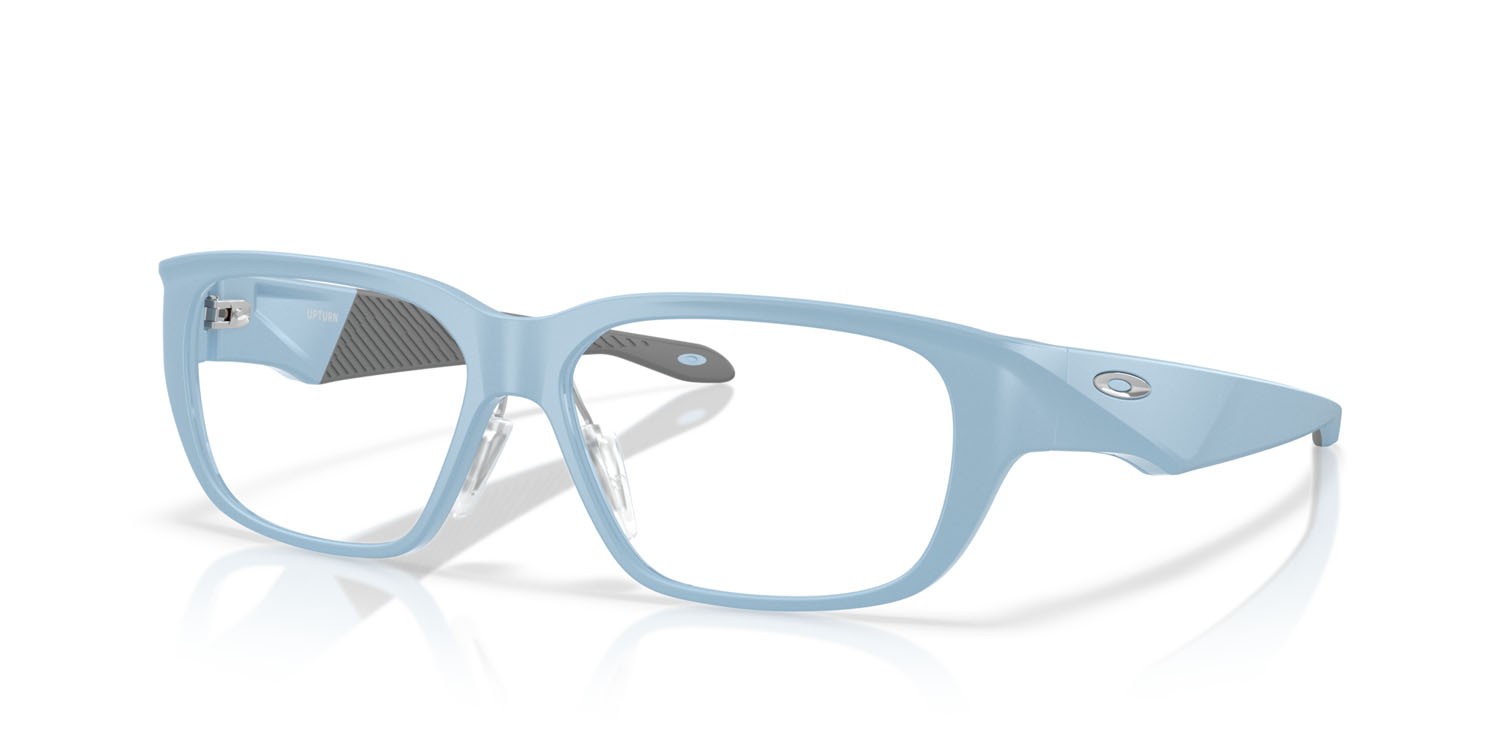 Occhiali da vista Oakley Upturn OX 8192D (819204) colore opaco effetto invecchiato forma rettangolare lenti lente demo