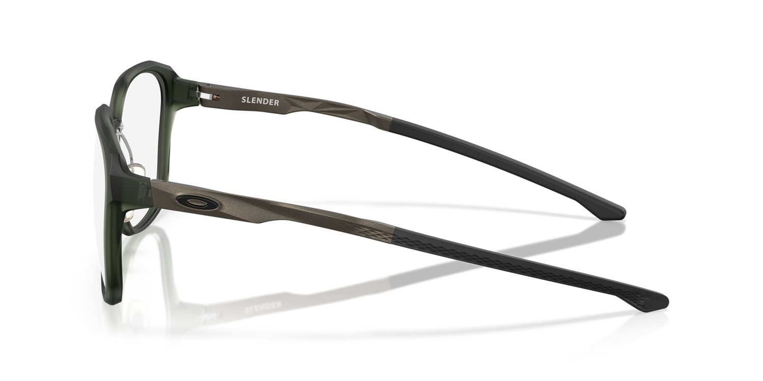Brillen Oakley Slender OX 8193 (819304) farbe olive ink opaco form quadratisch gläser lente demo