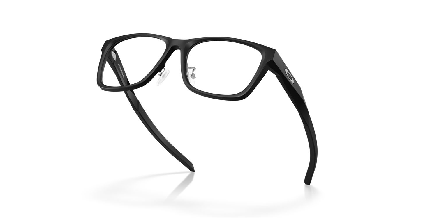 Occhiali da vista Oakley Paracord Rx OX 8196D (819601) colore nero satinato forma quadrato lenti lente demo