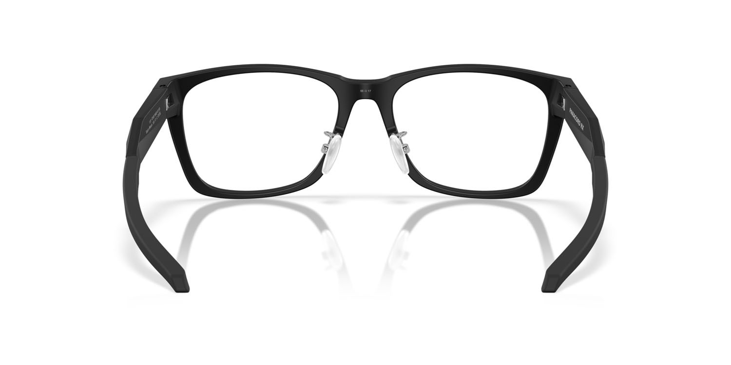 Occhiali da vista Oakley Paracord Rx OX 8196D (819601) colore nero satinato forma quadrato lenti lente demo