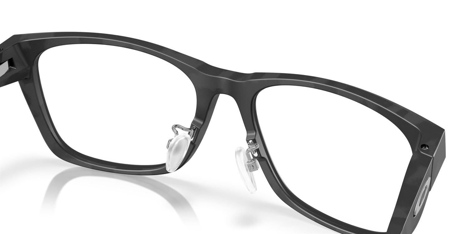 Occhiali da vista Oakley Paracord Rx OX 8196D (819603) colore nero opaco camouflage forma quadrato lenti lente demo