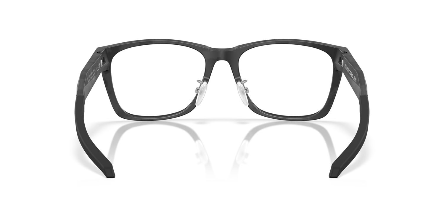 Occhiali da vista Oakley Paracord Rx OX 8196D (819603) colore nero opaco camouflage forma quadrato lenti lente demo