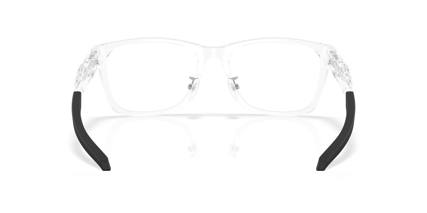 Occhiali da vista Oakley Paracord Rx OX 8196D (819604) colore trasparente lucido forma quadrato lenti lente demo