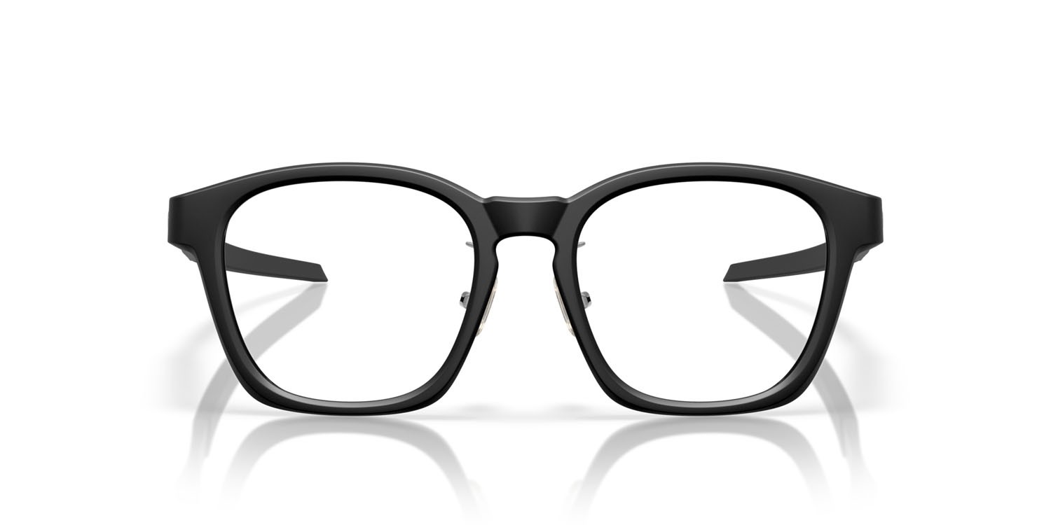 Occhiali da vista Oakley Shackle OX 8197D (819701) colore nero satinato forma quadrato lenti lente demo