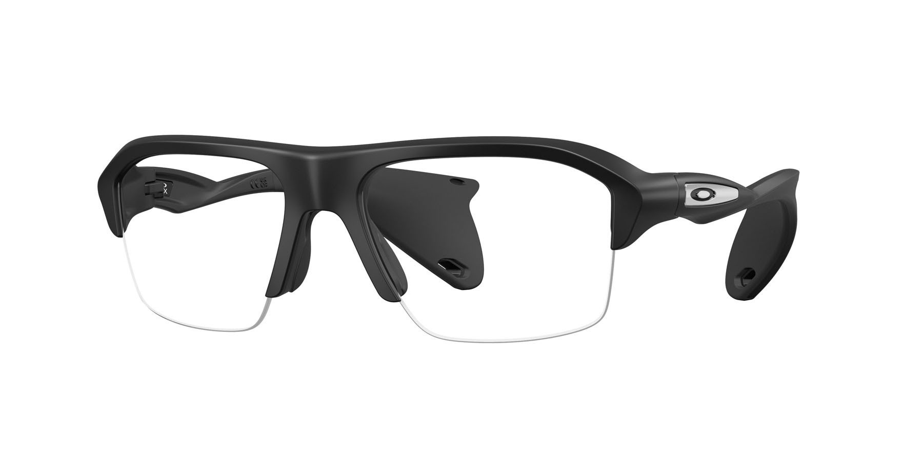 Occhiali da vista Oakley Stunt Glider OX 8198 (819801) colore nero satinato forma rettangolare lenti lente demo