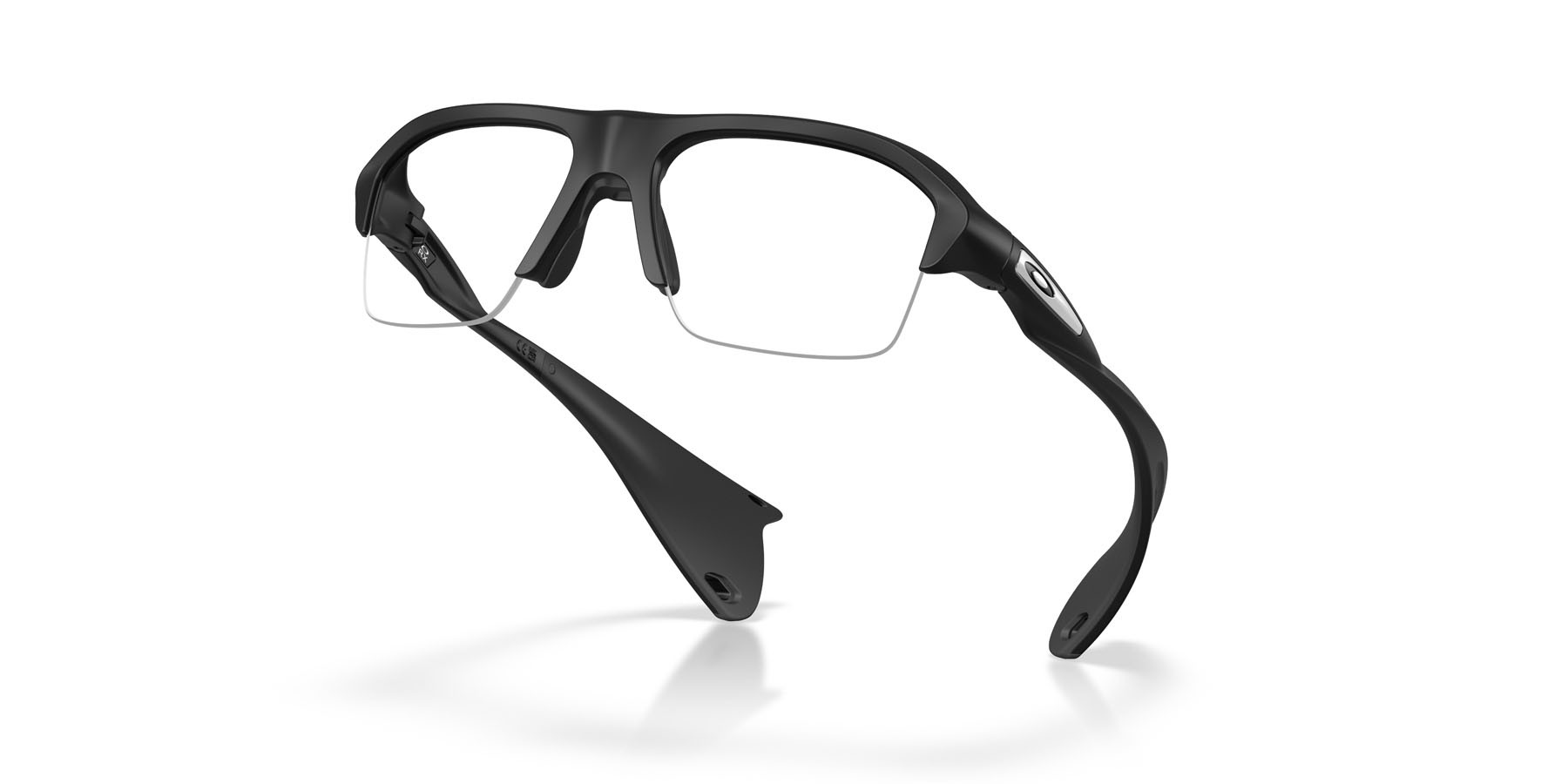 Occhiali da vista Oakley Stunt Glider OX 8198 (819801) colore nero satinato forma rettangolare lenti lente demo
