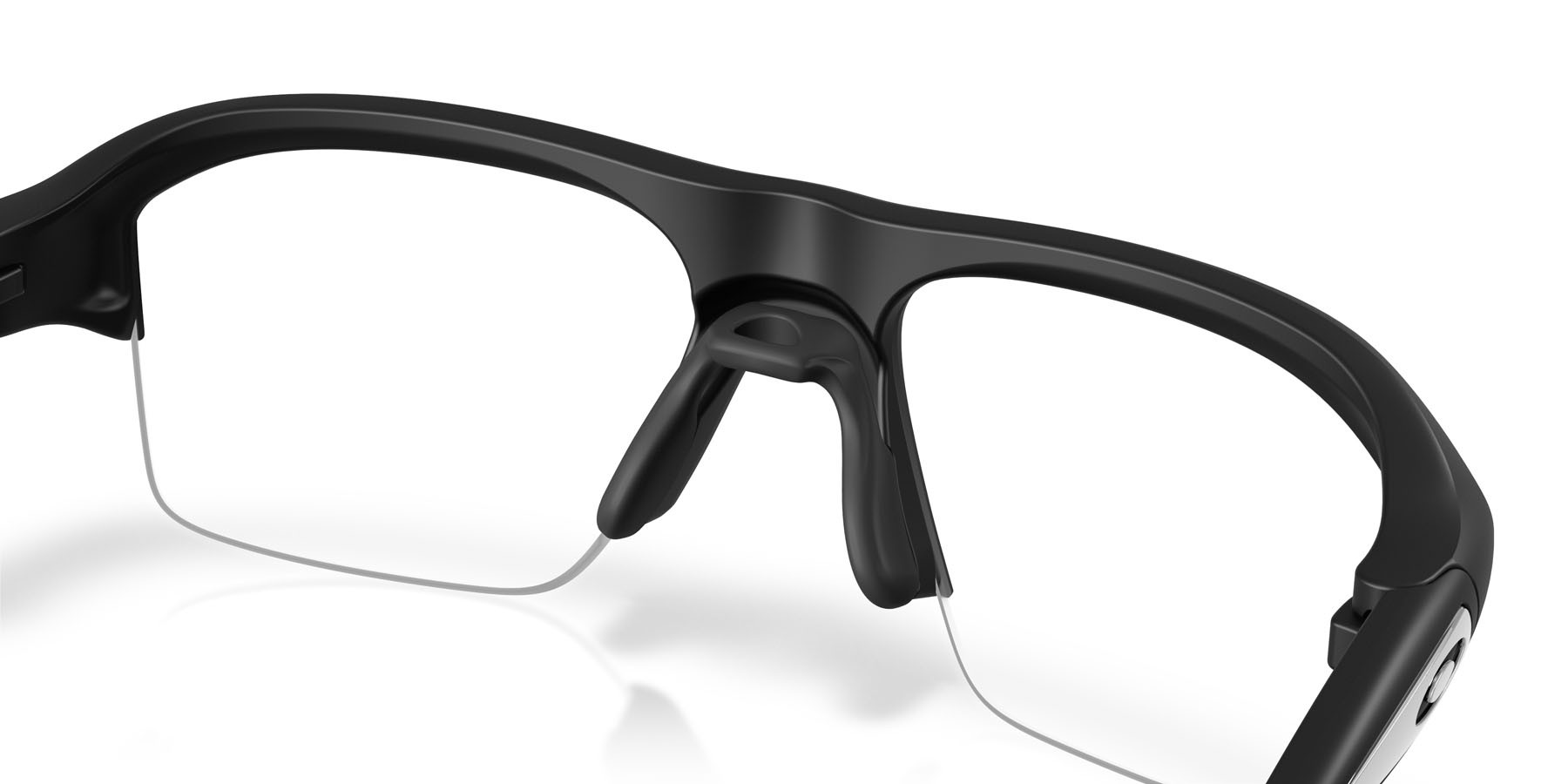 Occhiali da vista Oakley Stunt Glider OX 8198 (819801) colore nero satinato forma rettangolare lenti lente demo