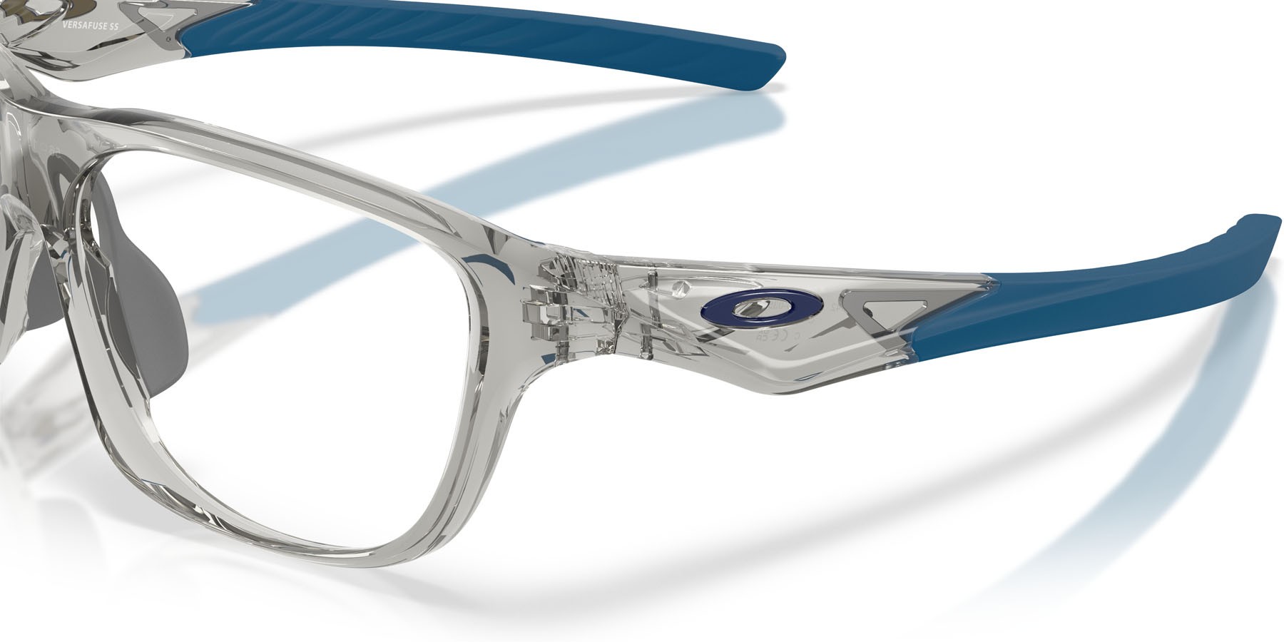 Occhiali da vista Oakley Versafuse Ss OX 8199D (819903) colore grigio ombra forma rettangolare lenti lente demo