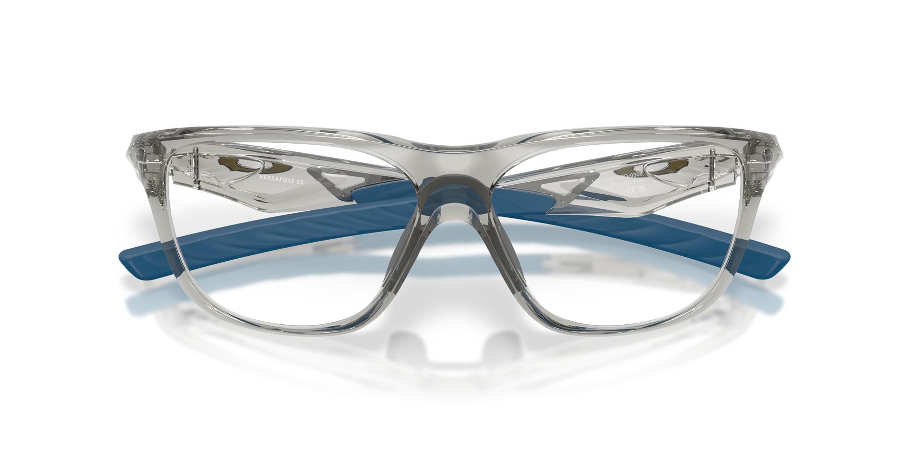 Occhiali da vista Oakley Versafuse Ss OX 8199D (819903) colore grigio ombra forma rettangolare lenti lente demo