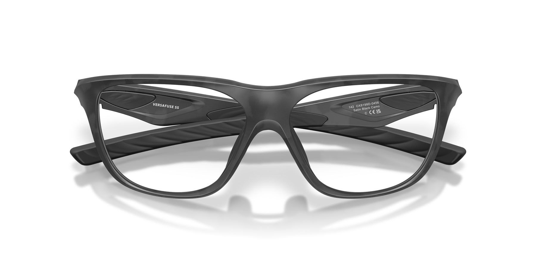 Occhiali da vista Oakley Versafuse Ss OX 8199D (819904) colore satin black camo forma rettangolare lenti lente demo