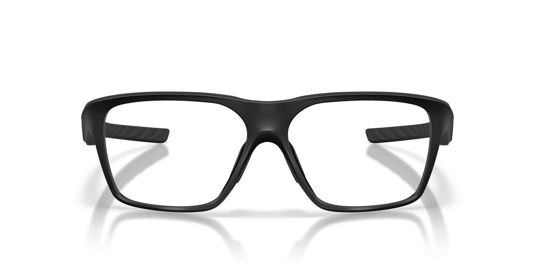 Occhiali da vista Oakley Versafuse Sq OX 8201 (820101) colore nero satinato forma rettangolare lenti lente demo