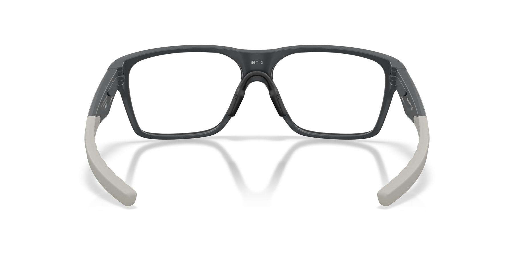 Occhiali da vista Oakley Versafuse Sq OX 8201 (820104) colore carbonio opaco forma rettangolare lenti lente demo