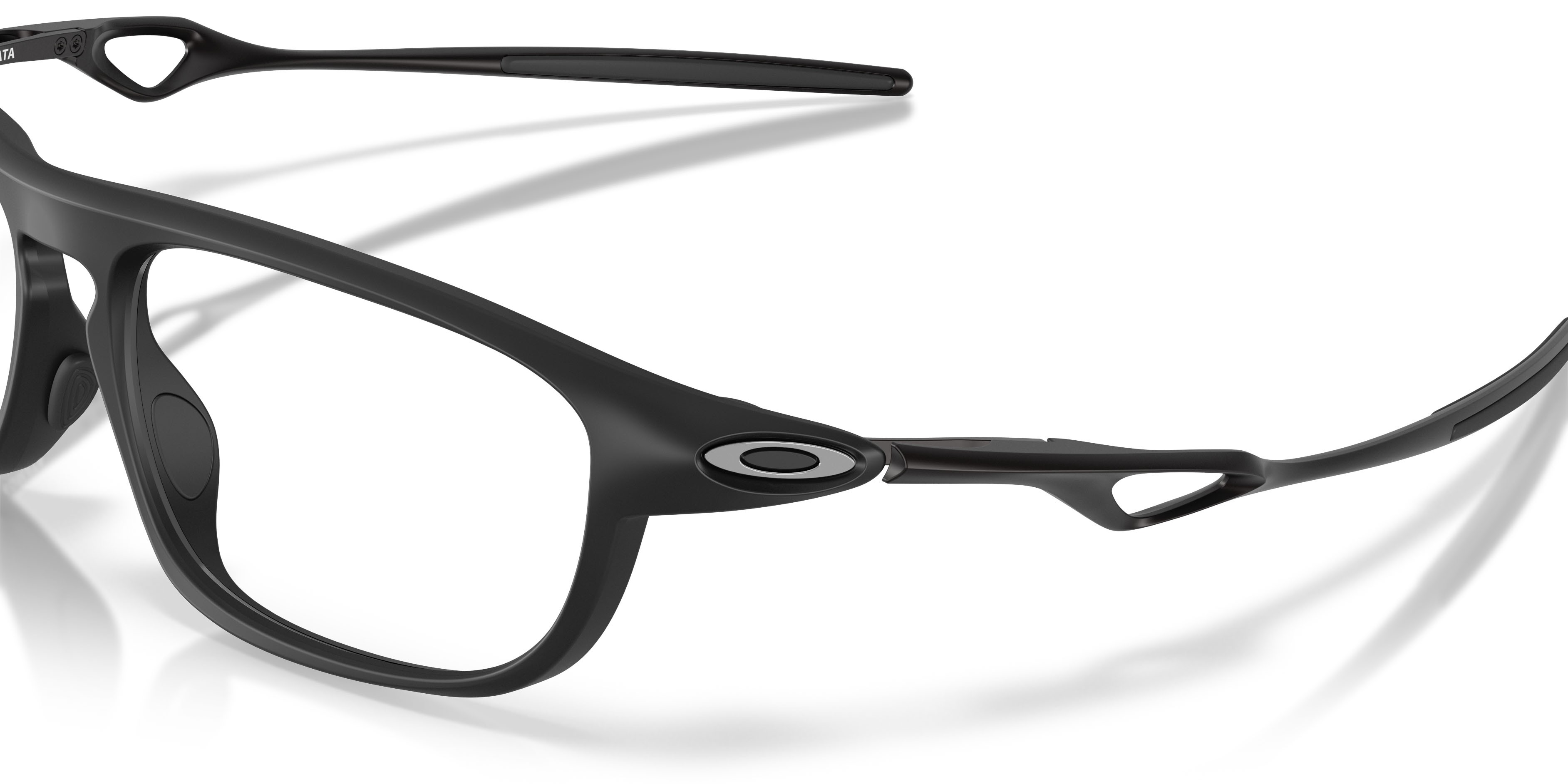 Occhiali da vista Oakley Neomata OX 8203 (820301) colore nero satinato forma rettangolare lenti lente demo