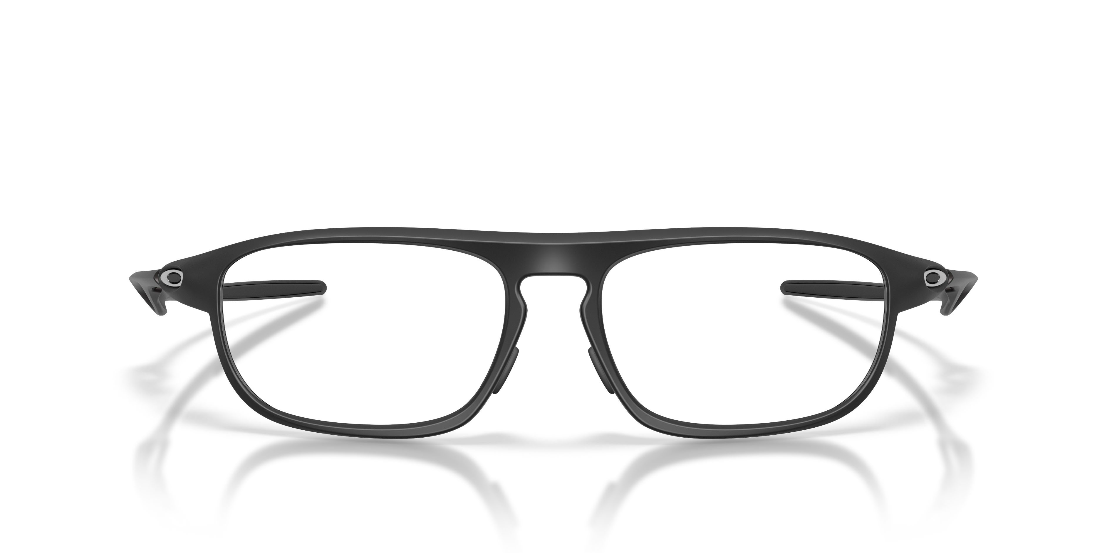 Occhiali da vista Oakley Neomata OX 8203 (820301) colore nero satinato forma rettangolare lenti lente demo