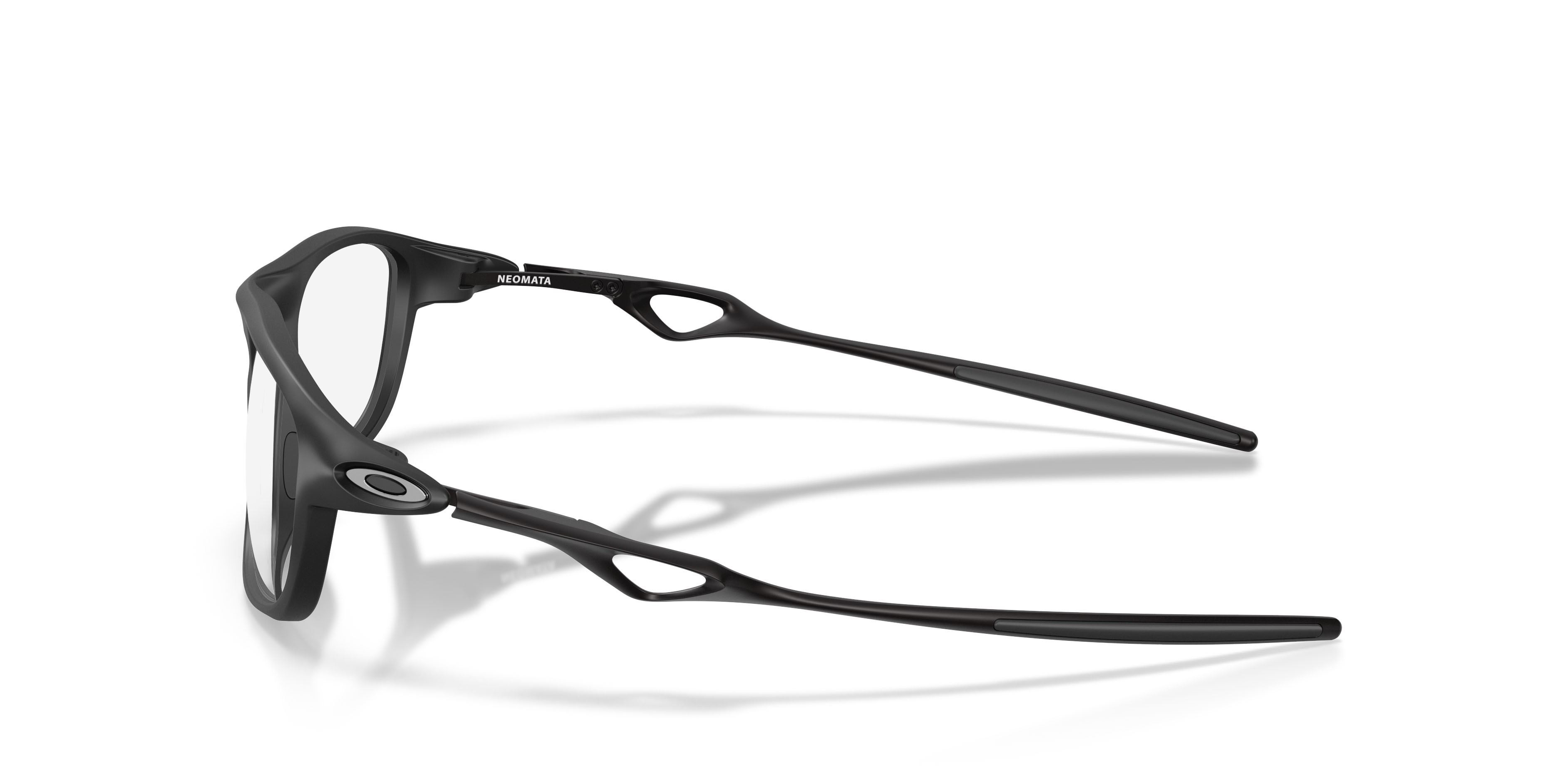 Occhiali da vista Oakley Neomata OX 8203 (820301) colore nero satinato forma rettangolare lenti lente demo