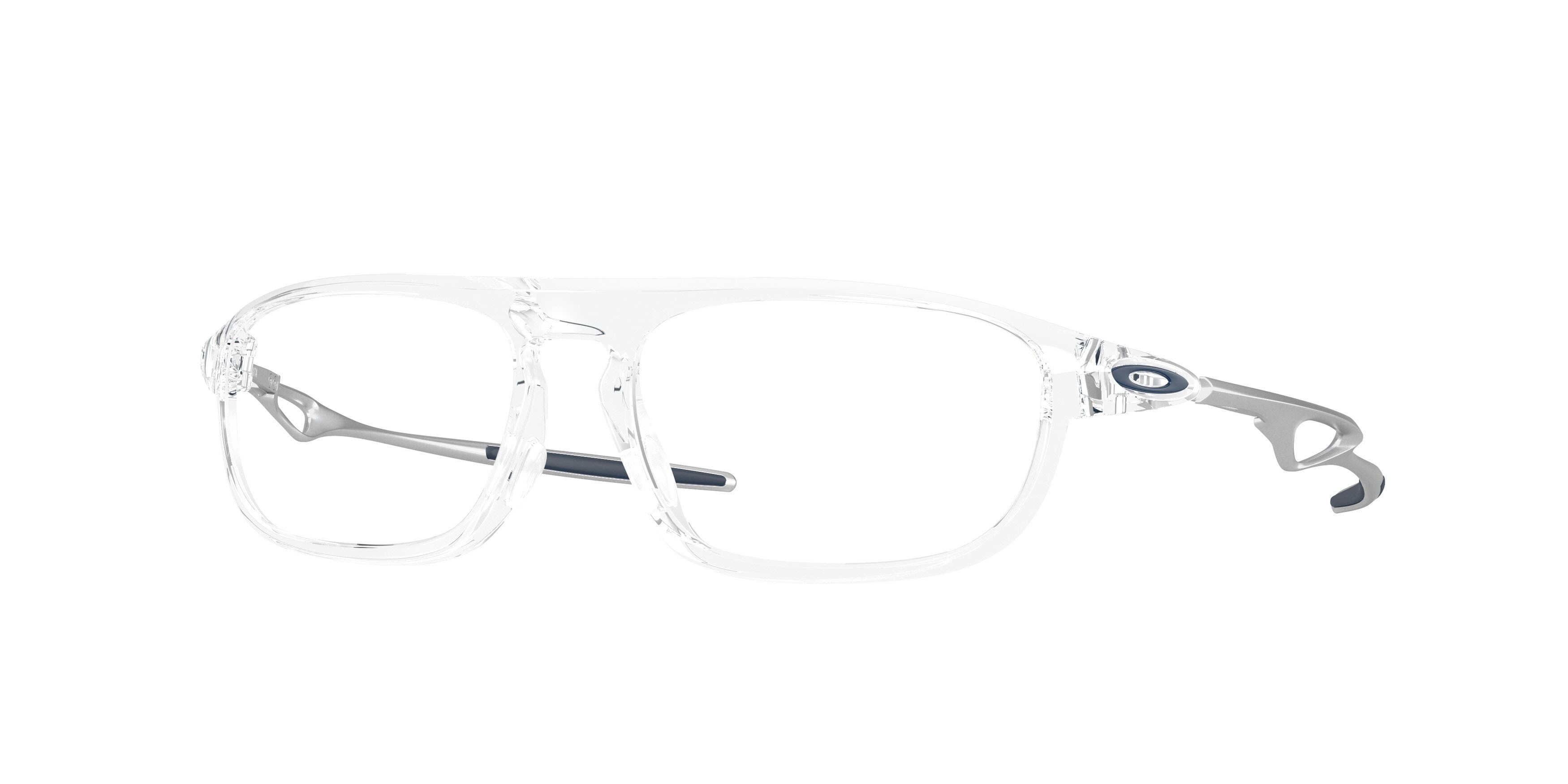 Occhiali da vista Oakley Neomata OX 8203 (820303) colore trasparente lucido forma rettangolare lenti lente demo