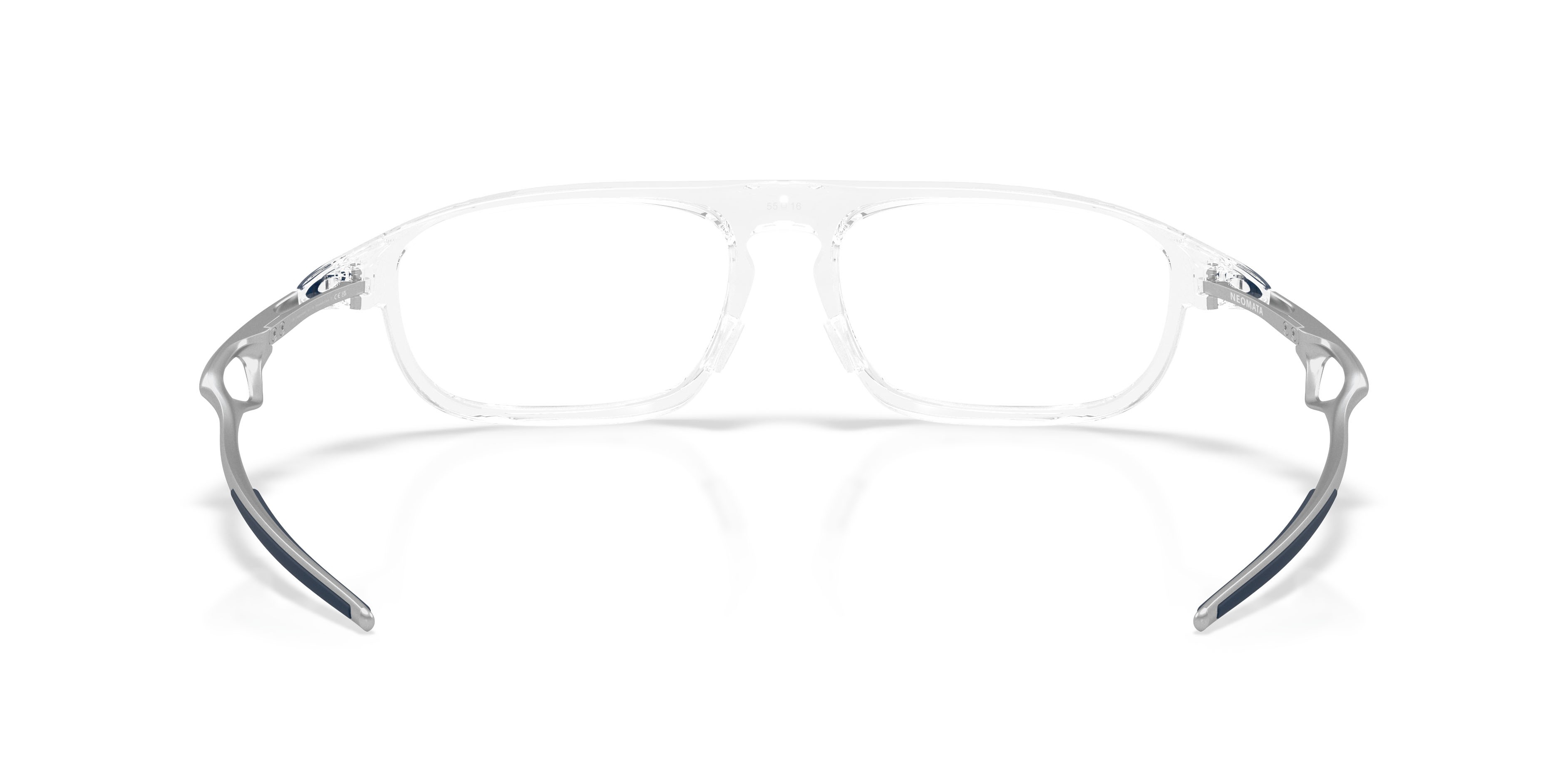 Occhiali da vista Oakley Neomata OX 8203 (820303) colore trasparente lucido forma rettangolare lenti lente demo
