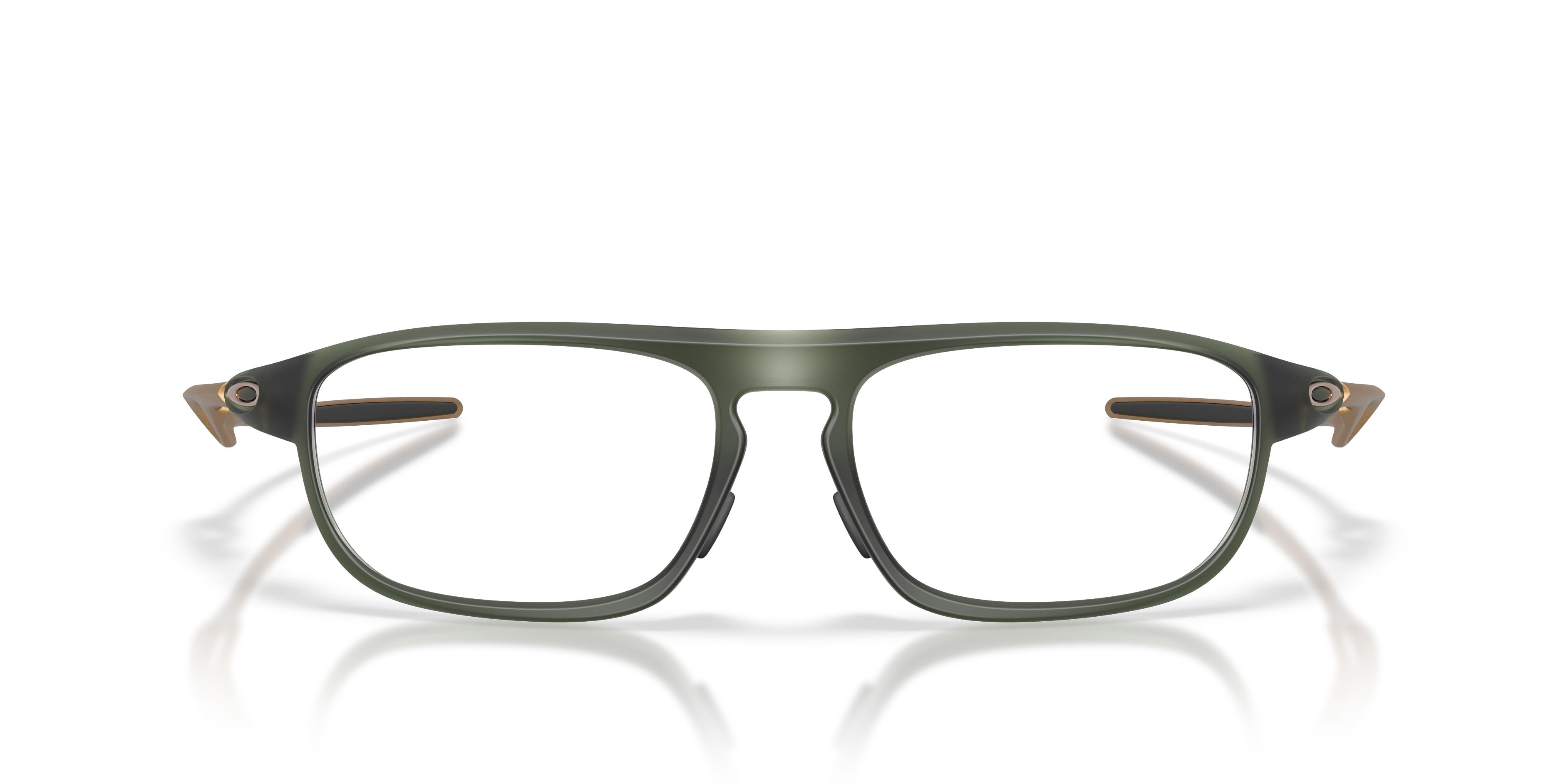Occhiali da vista Oakley Neomata OX 8203 (820304) colore olive ink opaco forma rettangolare lenti lente demo