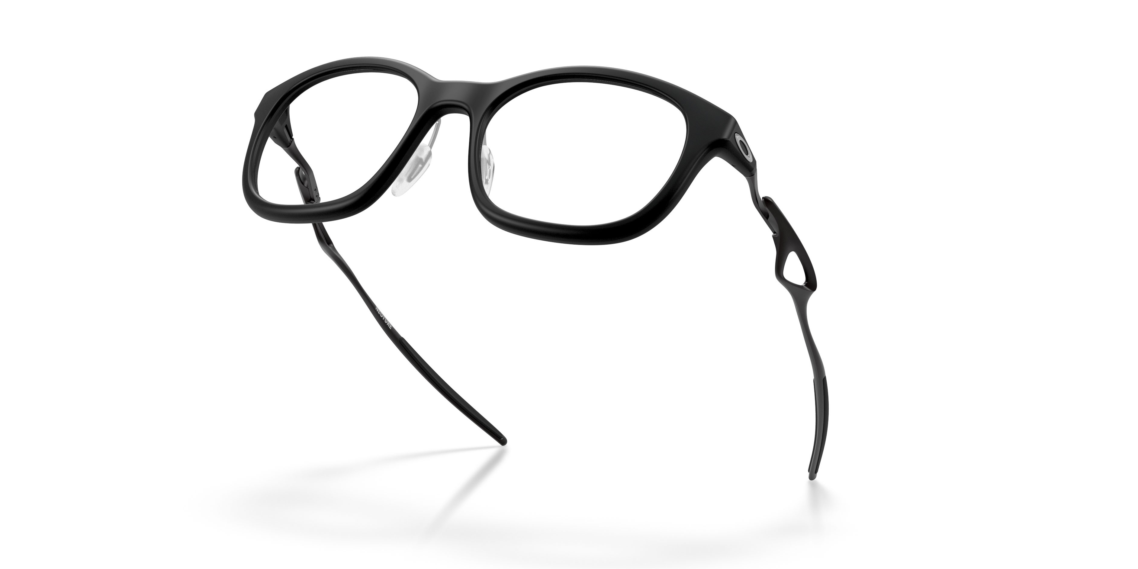Occhiali da vista Oakley Neoture OX 8204D (820401) colore nero satinato forma rettangolare lenti lente demo