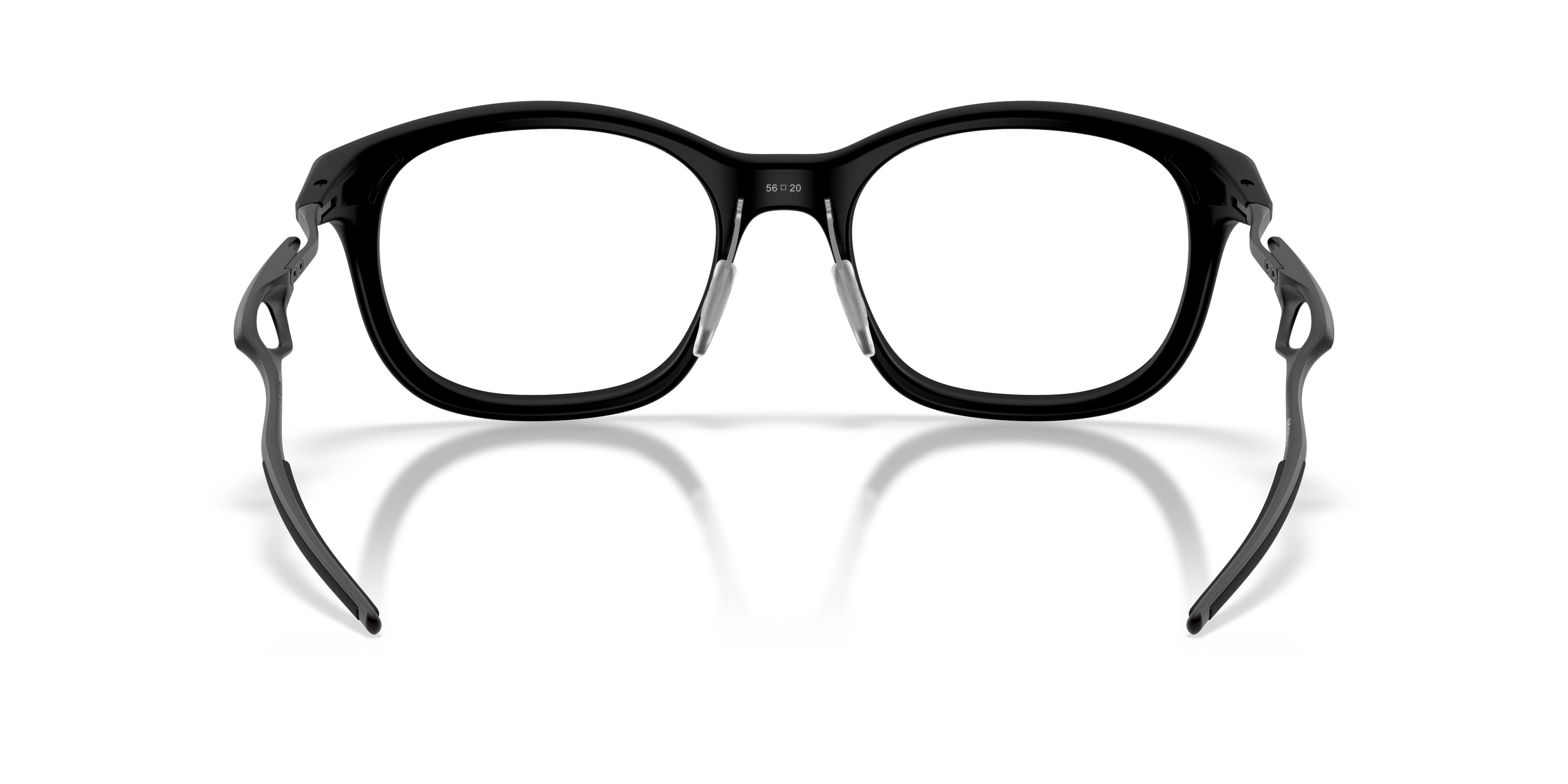 Occhiali da vista Oakley Neoture OX 8204D (820401) colore nero satinato forma rettangolare lenti lente demo