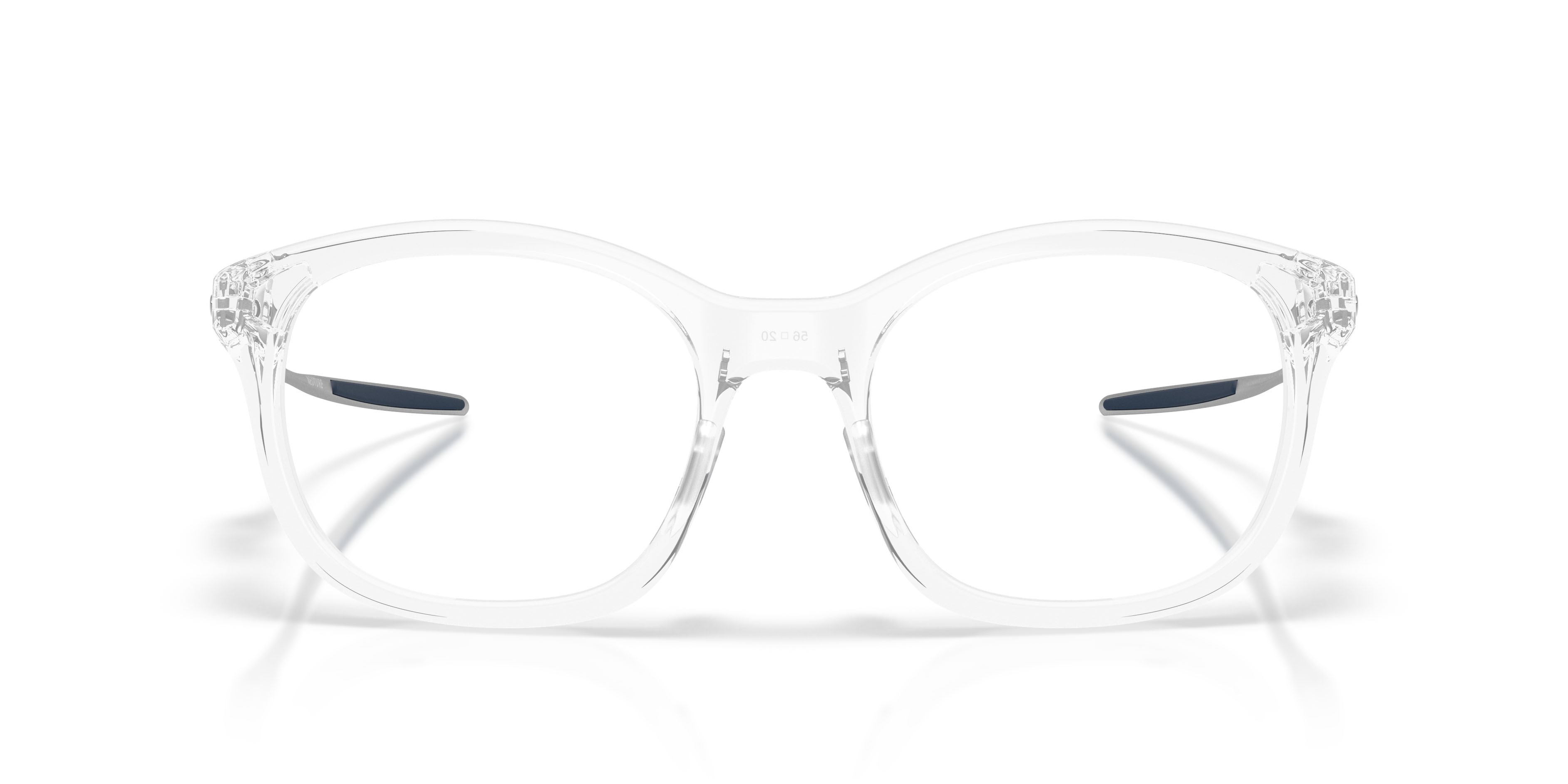 Occhiali da vista Oakley Neoture OX 8204D (820403) colore trasparente lucido forma rettangolare lenti lente demo