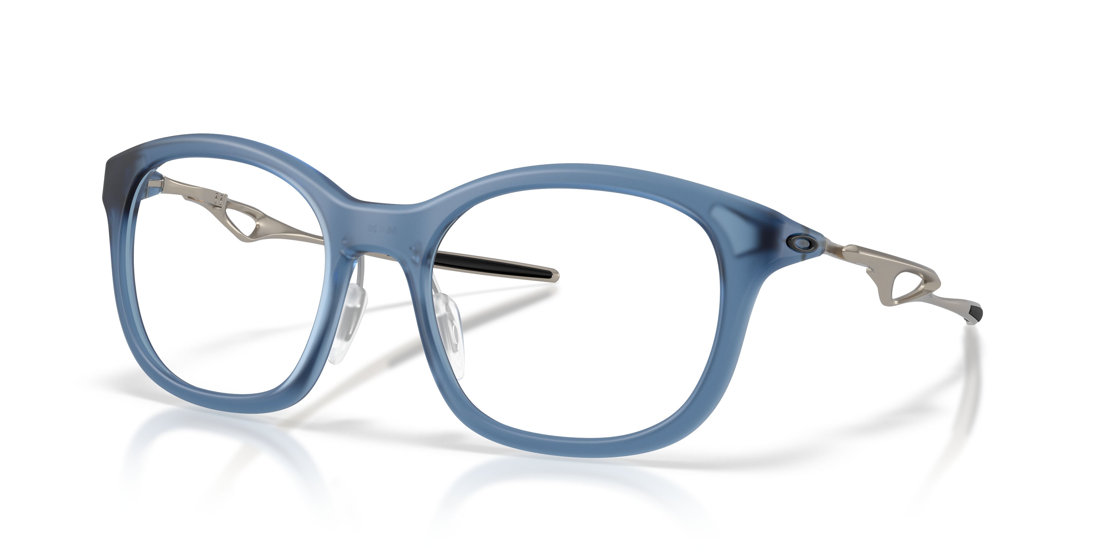 Occhiali da vista Oakley Neoture OX 8204D (820404) colore abisso trasparente forma rettangolare lenti lente demo