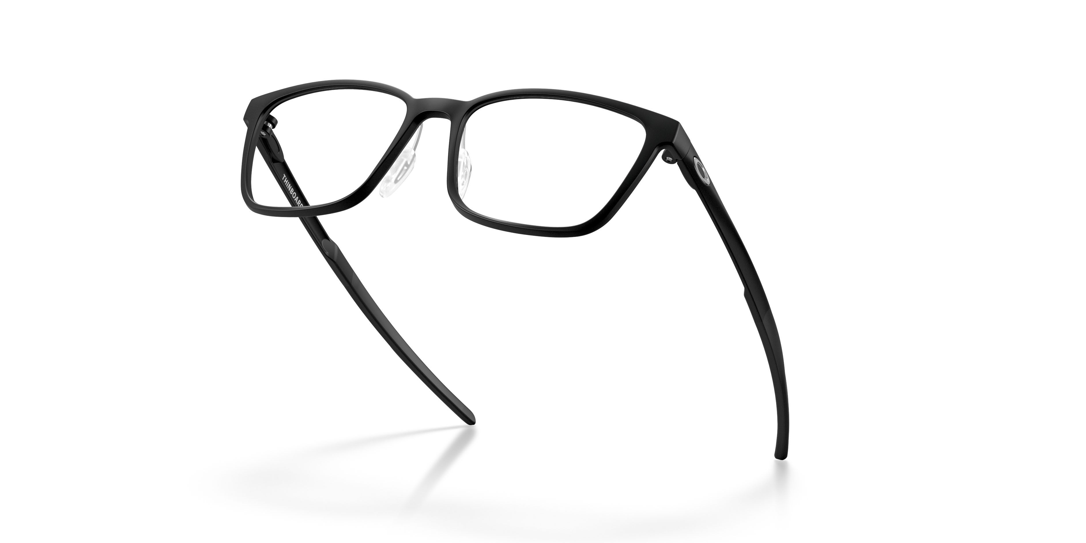 Occhiali da vista Oakley Thinboard OX 8205 (820501) colore nero satinato forma rettangolare lenti lente demo