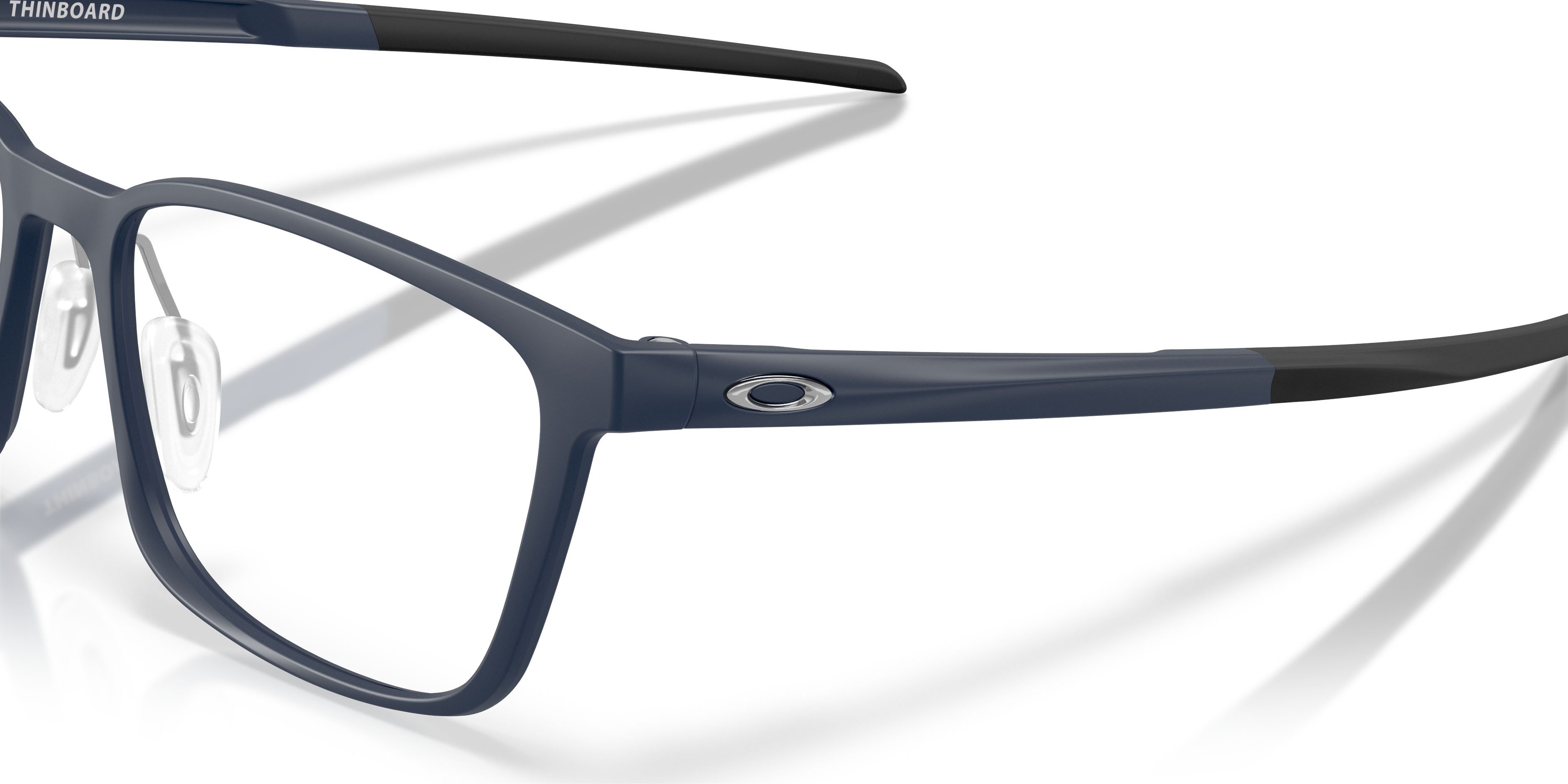 Occhiali da vista Oakley Thinboard OX 8205 (820503) colore satin universe blue forma rettangolare lenti lente demo