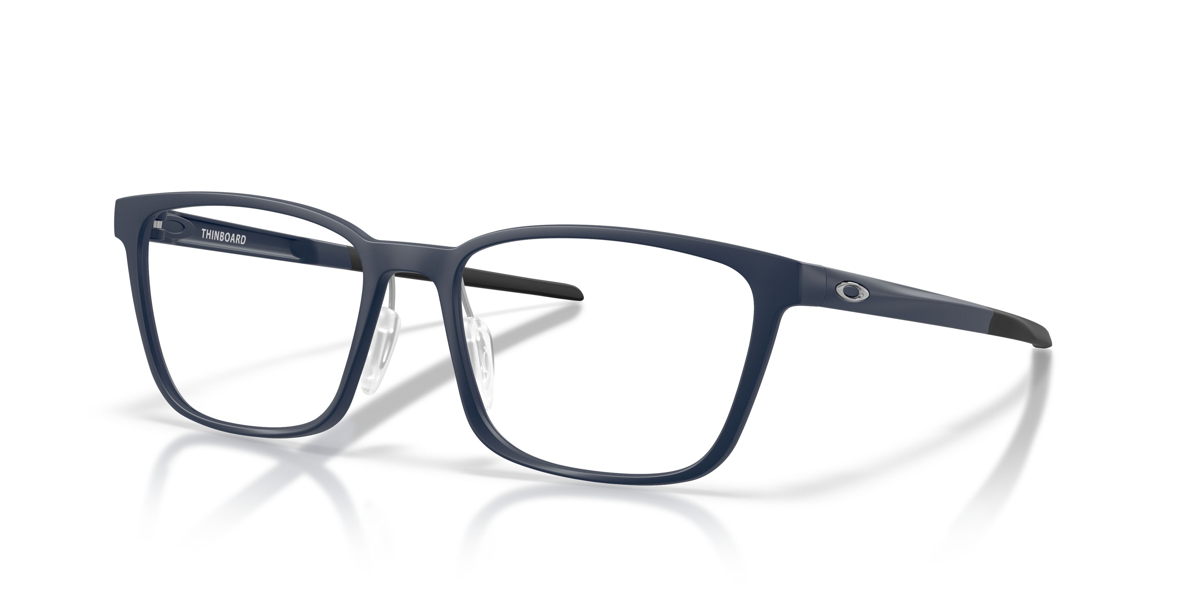 Occhiali da vista Oakley Thinboard OX 8205 (820503) colore satin universe blue forma rettangolare lenti lente demo
