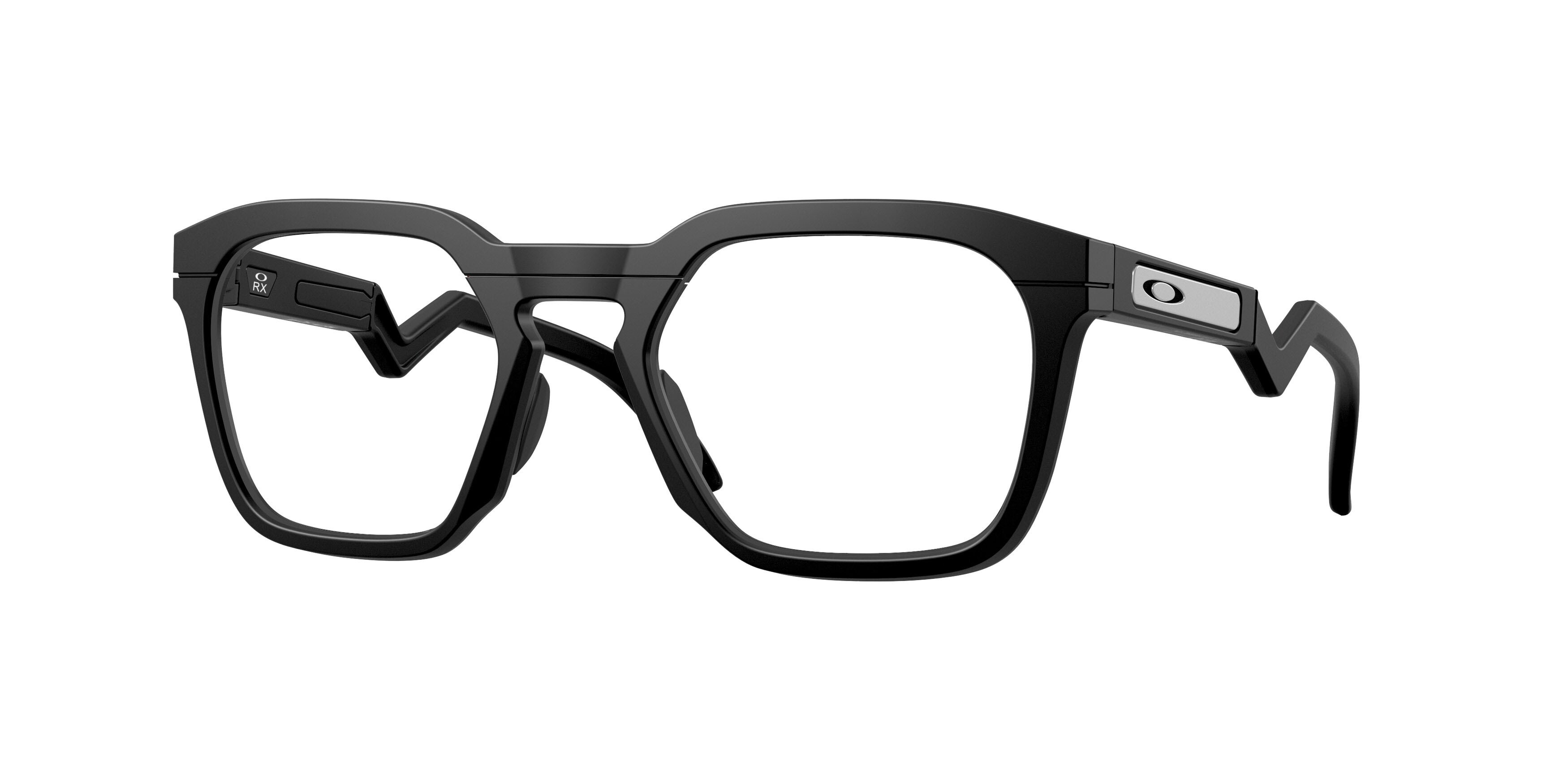Occhiali da vista Oakley Hstn Sq Rx OX 8208 (820801) colore nero satinato forma quadrato lenti lente demo