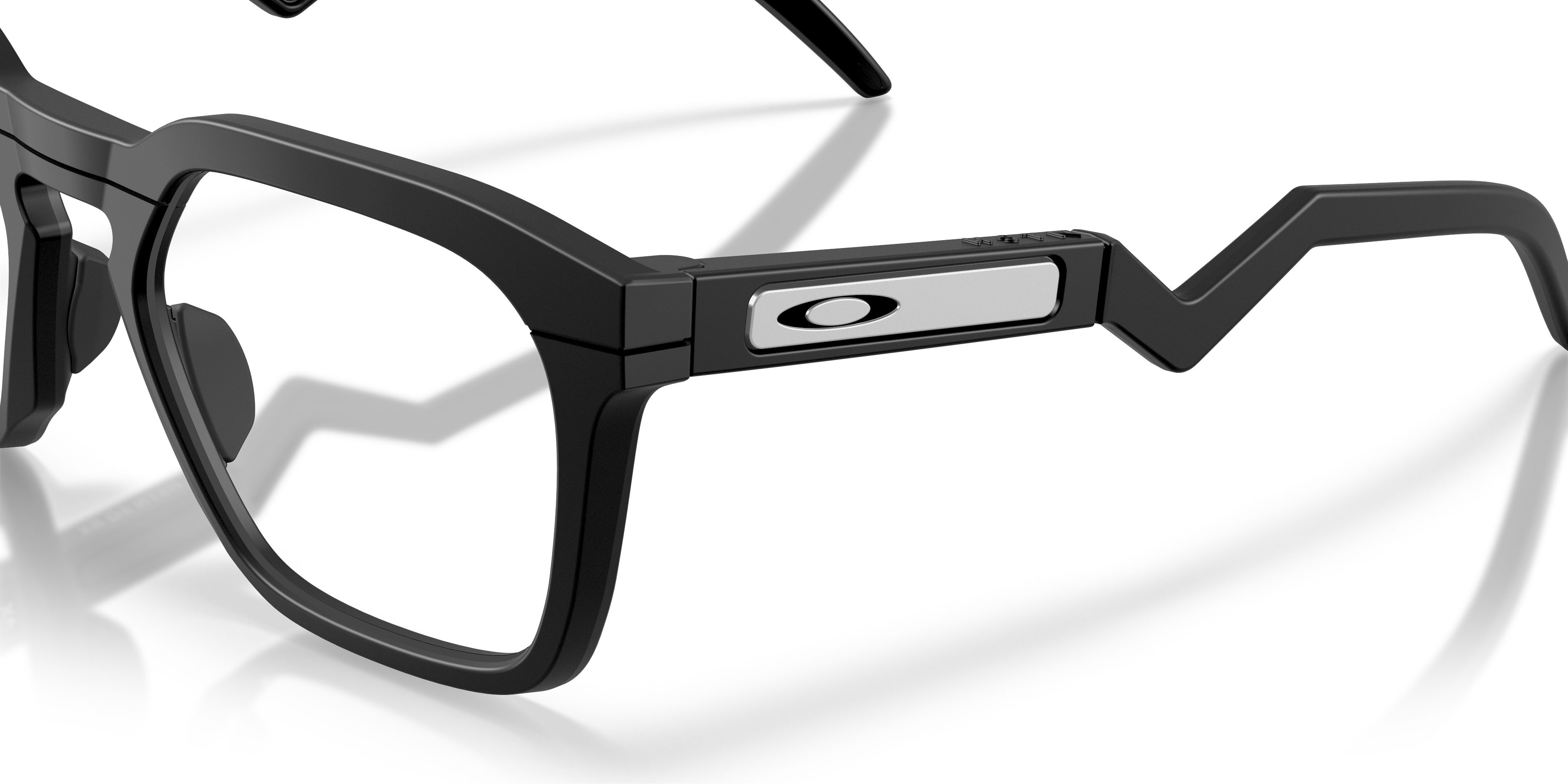 Occhiali da vista Oakley Hstn Sq Rx OX 8208 (820801) colore nero satinato forma quadrato lenti lente demo
