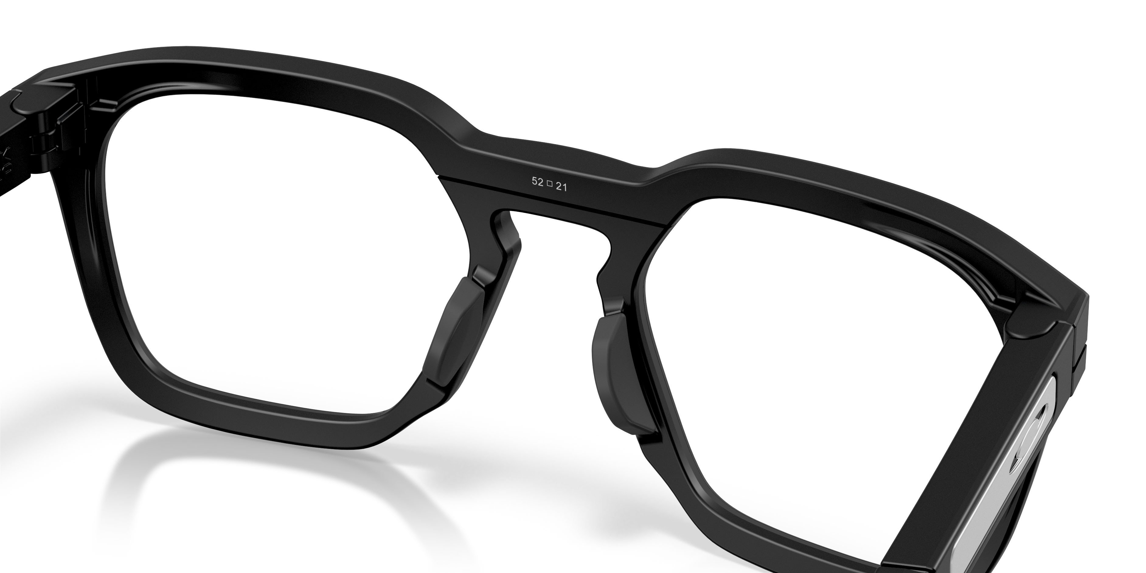 Occhiali da vista Oakley Hstn Sq Rx OX 8208 (820801) colore nero satinato forma quadrato lenti lente demo