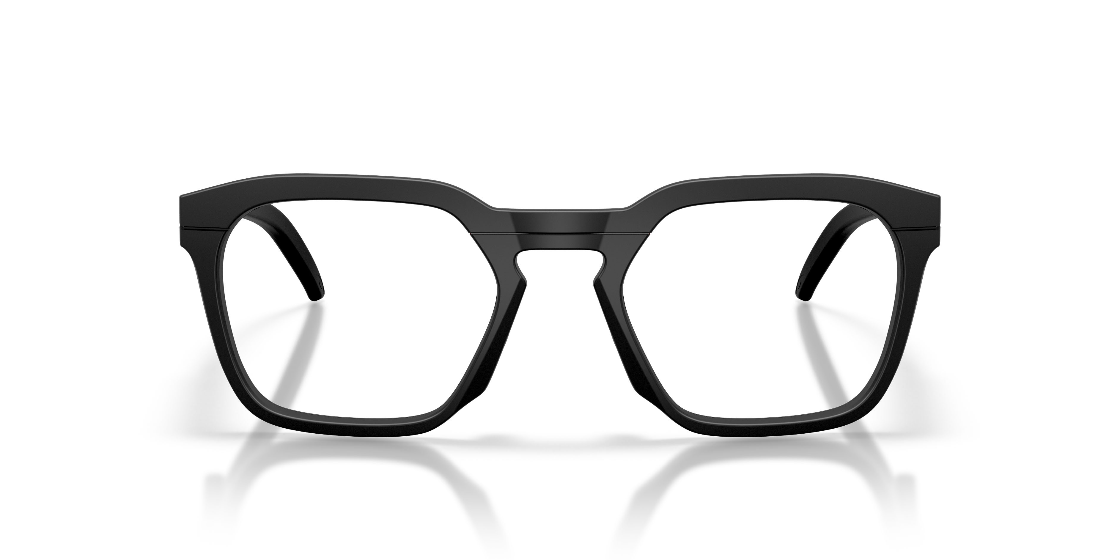 Occhiali da vista Oakley Hstn Sq Rx OX 8208 (820801) colore nero satinato forma quadrato lenti lente demo